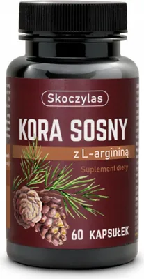 Produktbild von SKOCZYLAS Kiefernrinde mit L-Arginin Kreislauf-Antioxidans 60 Kapseln