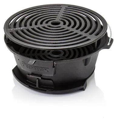 Produktbild von Petromax Feuergrill tg3, Grill, Holzkohle, Feuerrost, Schwarz, Rund, Eisenguss