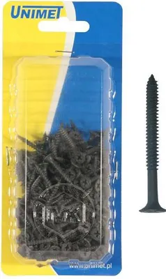 Produktbild von Gipsmetall-phosphatierte Schraube 3,5 x 45 mm, 100 Stück - 507 3,5 x 45 M