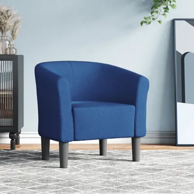 Immagine prodotto di Maison Exclusive - Poltrona blu in tessuto