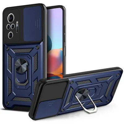 Produktbild von Handyhülle Xiaomi Redmi Note 10 Pro Handy Tasche Hülle Outdoor Silikon Bumper