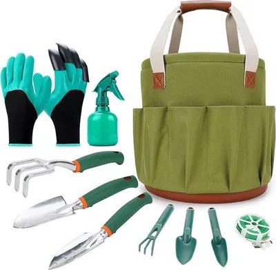 Produktbild von Famanu Gartenwerkzeugset – robust und vielseitig – Gartenwerkzeuge