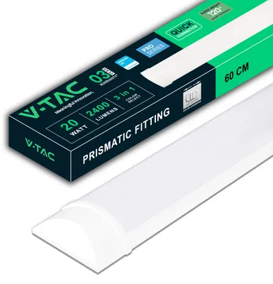 Obrázok produktu pre V-TAC LED svietidlo do vlhkých priestorov, 60 cm - [ CCT 3 v 1 - NASTAVITEĽNÉ: TEPLÉ, NEUTRÁLNE, STUDENÉ svetlo ]