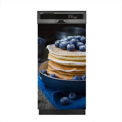 Produktbild von Magnete Dekorative 45x80 cm Küche Magnetmatte Spülmaschine - Pfannkuchen mit Heidelbeere