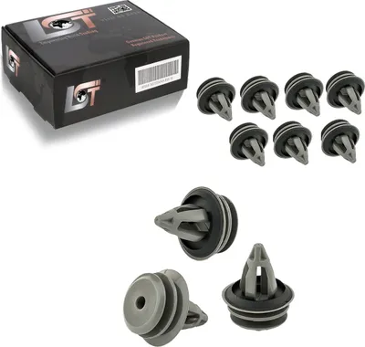 Produktbild von 10x Türverkleidung Befestigungs Clips mit Dichtscheibe für BMW E46 E60 F07