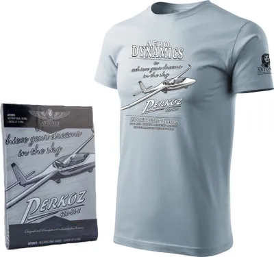 Obrázek produktu pro Tričko s motorovým kluzákem SZD-54-2 PERKOZ (M)
