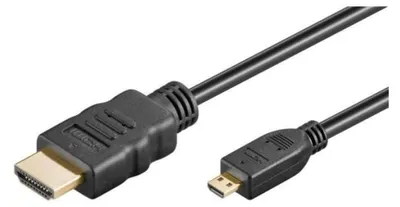 Obrázek produktu pro Kabel PremiumCord HDMI A - HDMI micro D, 3 m