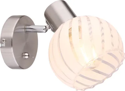 Produktbild von GLOBO Wandleuchte Innen Wandlampe mit Schalter Wohnzimmer Schlafzimmer 54025-1