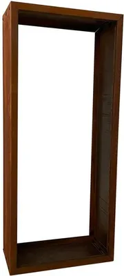 Produktbild von Kaminholzregal Brennholzregal Edelrost 115x50x25 cm Holzregal Rost Cortenstahl