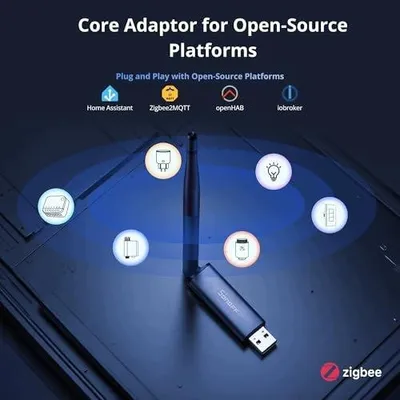Zdjęcie produktu dla Bramka zigbee USB dongle smart home assistant kontroler 3.0