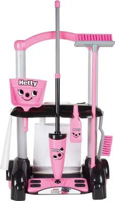Produktbild von Kinderreinigungswagen, rosa, 7-teilig, für 3-6 Jahre