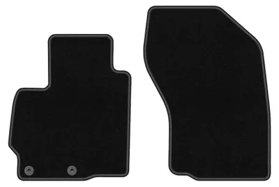 Immagine prodotto di Tappetini anteriori in moquette per Peugeot 4007 2007-2012 (crossover) – 2 pezzi, neri, su misura – Wielganizator BASIC