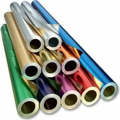 Zdjęcie produktu dla Folia R15 Metallfolie - gold/grün, 50 cm x 10 m