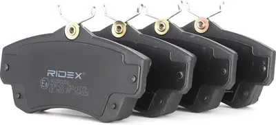Produktbild von RIDEX 402B0286 Bremsbeläge Satz Vorne für CHRYSLER PT CRUISER (PT) für DODGE Caliber Schrägheck