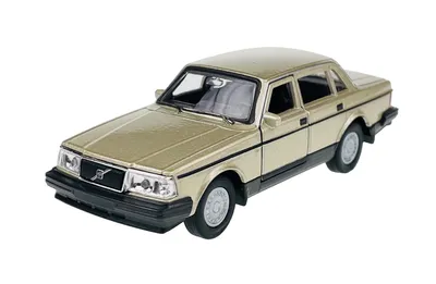Produktbild von Welly Volvo 240 GL Golden 1:34-1:39 Die Cast Metall Modell Neu im Kasten 43784