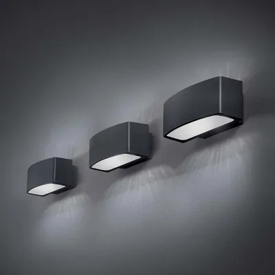 Zdjęcie produktu dla Ideal Lux ANDROMEDA AP1, Nawierzchniowe, 1 szt., E27, IP55, Antracyt