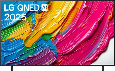 Obrázek produktu pro LG QNED AI 75QNED80A6A, 190,5 cm (75"), 3840 x 2160 px, QNED, Smart TV, Wi-Fi, Černá