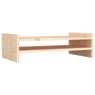 Zdjęcie produktu dla Podstawka Na Monitor, 50X27X15 Cm, Lite Drewno Sosnowe Lumarko!