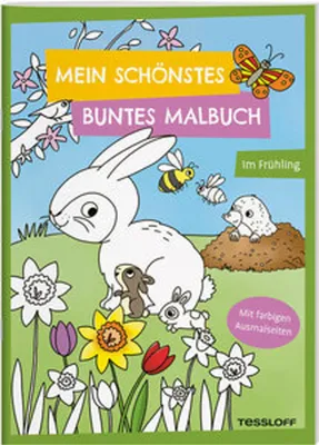 Obrázok produktu pre Mein schönstes buntes Malbuch. Im Frühling