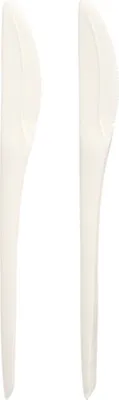 Image de Conpax (LM) 50 couteaux "Folia" C-PLA 19 cm blanc | Film (50 pièces)