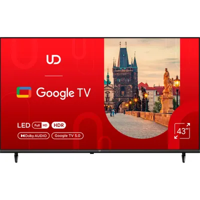 Zdjęcie produktu dla Telewizor UD 43GFC5210S 43" Full HD Google TV HDR Wi-Fi Bluetooth