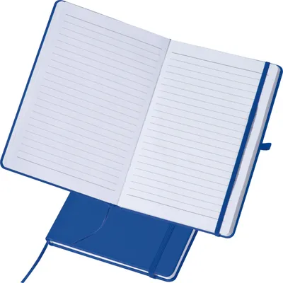 Produktbild von Notizbuch / DIN A5 / 160 Seiten / liniert / PolyurethanHardcover / Farbe: blau