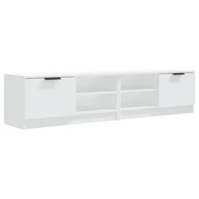 Produktbild von vidaXL TV-Schränke 2 Stk. Weiß 80x35x36,5 cm Holzwerkstoff