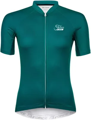 Produktbild von Force Pure Trikot Damen kurz petrol größe L