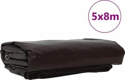 Immagine prodotto di vidaXL Telone 650g / m² Marrone 5 x 8 m Tela con rivestimento in PVC
