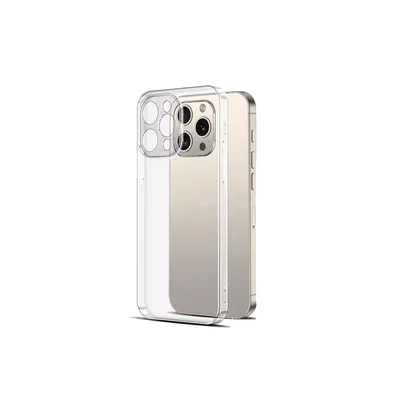 Produktbild von Schutzhülle für Apple iPhone 15 Pro Hülle Transparent Slim Cover Smartphone Case