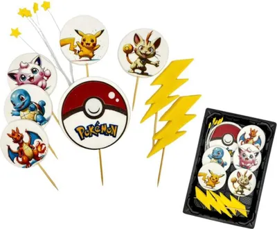 Obrázek produktu pro Cukrový zápich Pokemon - K Decor