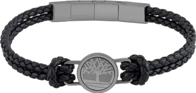 Obrázek produktu pro Timberland pánský náramek kožený černý TDAGB0003302