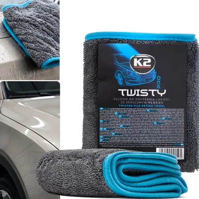 Produktbild von K2 Mikrofasertuch TWISTY PRO, doppelseitig, für Lack, 40 x 60 cm, D0224
