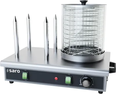 Produktbild von SARO Hot-Dog-Maker Modell HW 2 Gastro, Hot-Dog, Imbiss, Tankstelle, Bistro, Vereinsheim