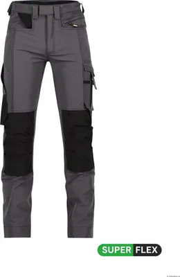 Produktbild von DASSY Arbeitshose IMPAX Stretch Gr. 56 MINUS anthrazit/schwarz