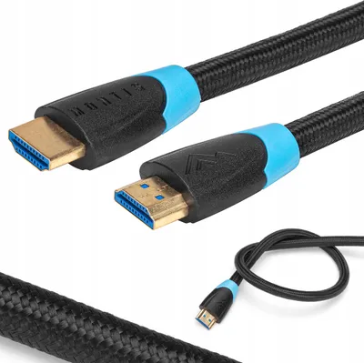 Zdjęcie produktu dla Kabel HDMI-HDMI 2.0 4K 1m Montis MT164-1