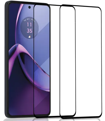 Obrázek produktu pro 2-balení Motorola G67 Power Ochranné sklo na displej - Tvrzené sklo 9H - Super kvalita 3D