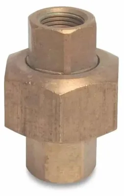 Immagine prodotto di Raccordo in ottone 2 pollici, filettato, tenuta conica
