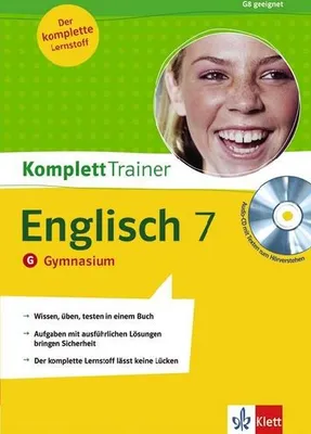 Produktbild von KomplettTrainer Englisch 7. Klasse. Gymnasium