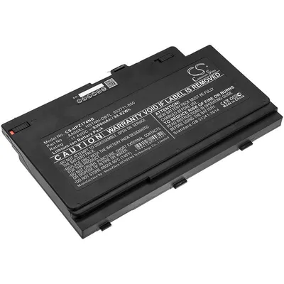 Produktbild von Akku für HP Zbook 17 G4, 8300 mAh, Li-Ion