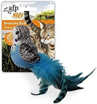 Zdjęcie produktu dla All for Paws Natural Instincts Bouncing Bird Katzenspielzeug