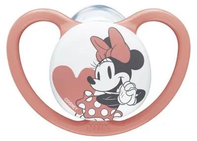 Produktbild von Nuk - Space - Disney - Silicone Pacifiers (2 pcs) 0-6m - Minnie