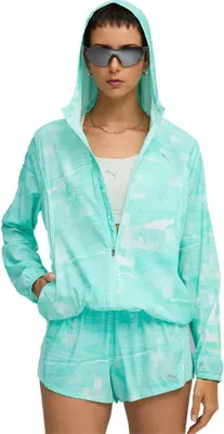 Produktbild von Puma Velocity Aop Jacke Grün M Damen Grün M
