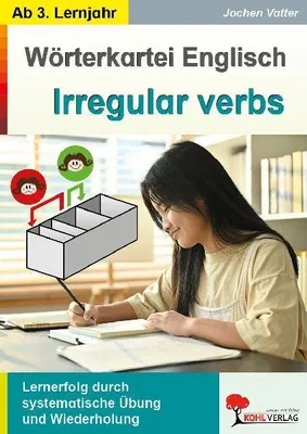 Produktbild von Wörterkartei English Irregular verbs