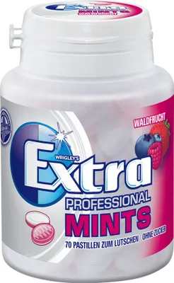Obrázok produktu pre Wrigley's Extra Professional Mints Waldfrucht