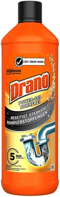 Produktbild von Drano Rohrfrei Power-Gel Abflussreiniger