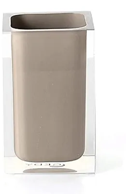 Produktbild von Handgefertigter Badezimmerrack, transparent, 11x7x7cm