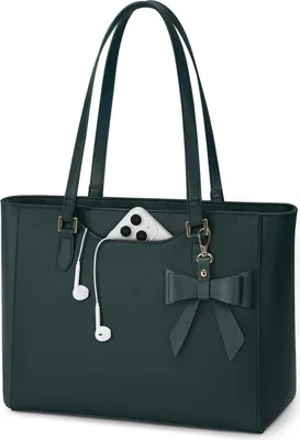 Produktbild von KTMOUW Handtasche Damen Wasserfestes Leder Groß Grün