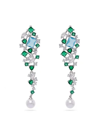 Immagine prodotto di AVANT-GARDE PARIS Orecchini pendenti moderni color argento