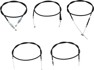 Zdjęcie produktu dla Zestaw cięgien Bowdena czarny 5-częściowy do Hercules Prima 2 4 / M 1 2 3 4 / C 1 2 3 / P1 (automatyczny)